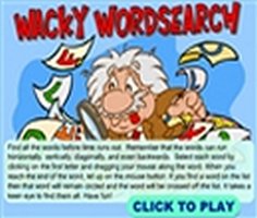 Play Wacky Wordsearch